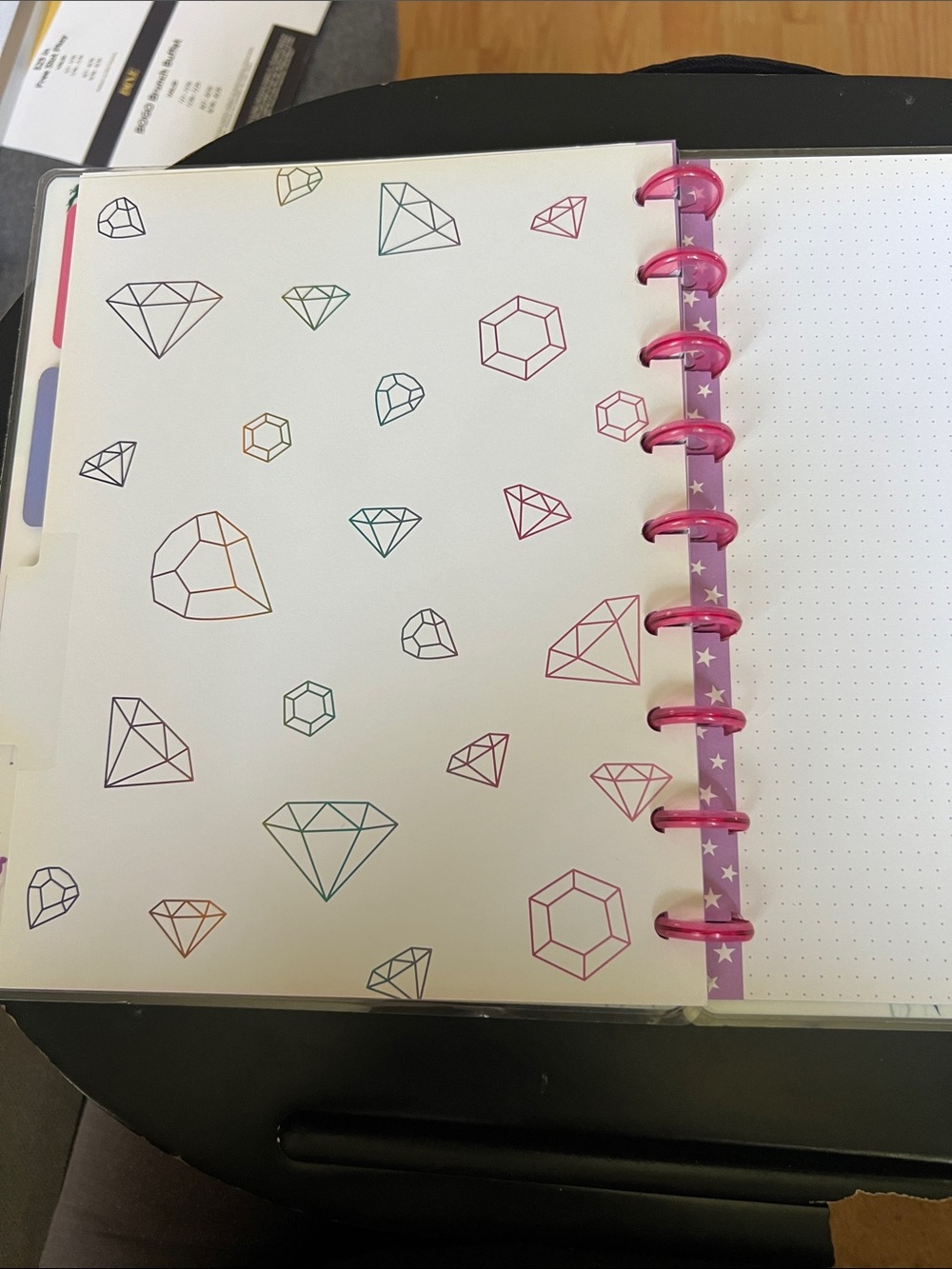 The Happy Planner Striped Notebook in Purple, Pink, Teal, Blue, Green, Orange - Picture 8 of 9
